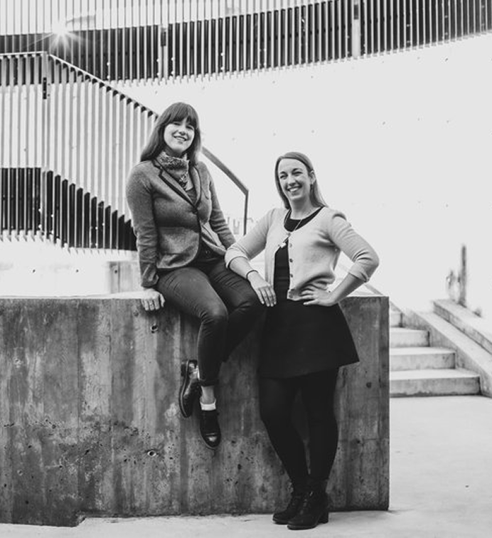 Picture of Justine and Alexandra